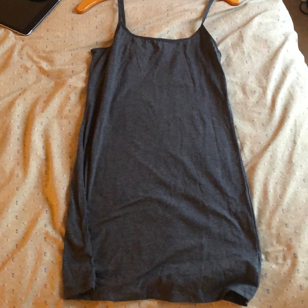 NWT FASHION NOVA LARGE DRESS 👗 CHARCOAL COLOR